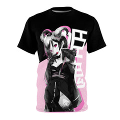 Oni-Hime B&W 1.2 Unisex AOP Cut & Sew Tee