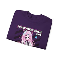 Maaya Creepy Cute anime Toilet Paper Crisis Unisex Sweatshirt