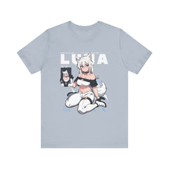 Luna - Wolf anime girl - werewolf Unisex T-shirt