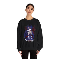 Laylah - Sad Gothic Dark Angel Anime Girl Unisex Sweatshirt