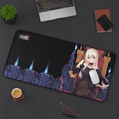 Hikari - Dominant kawaii anime girl 32"x16" XL Mouse Pad / Desk Mat