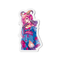 Oni-Hime Hentai Demon Kawaii Anime Girl Kiss-Cut Magnets