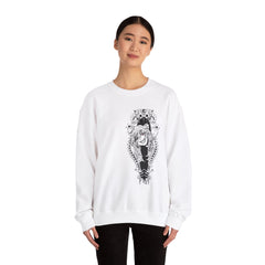 White Yangire yamikawaii unisex Sweatshirt