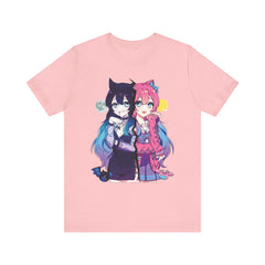 Helena and Helana Kawaii Anime Vampire Twins Unisex T-shirt