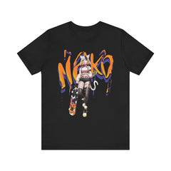 Tori - Orange tornado - Neko skater anime girl Unisex T-shirt