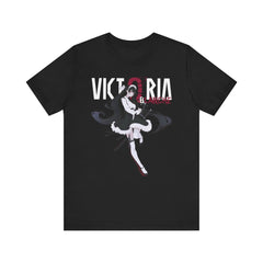 Victoria Blanche - Deadly maid waifu anime girl Unisex T-shirt