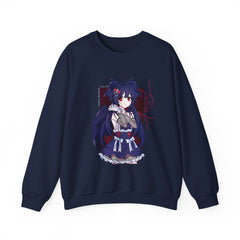 Laylah - Sad Gothic Dark Angel Anime Girl Unisex Sweatshirt