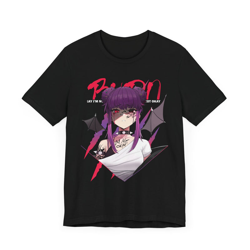 Budo V3 Sad Monster Anime Girl Unisex T-shirt