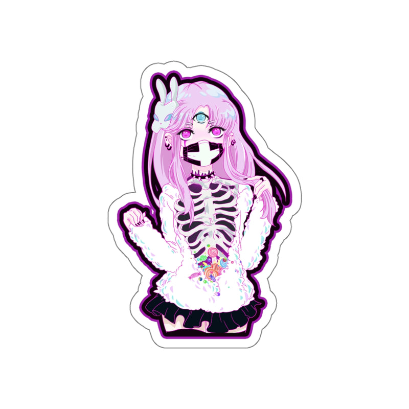 Maaya Creepy Cute anime Die-Cut Sticker