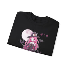 Yuuki cute anime witch unisex Sweatshirt