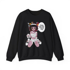 Toilet Paper Chan Unisex Sweatshirt