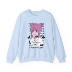 Budo Kawaii Sad Anime Girl Unisex Sweatshirt