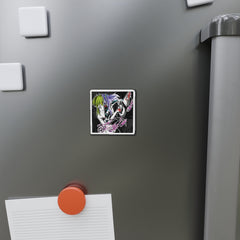 Kandi Cute Yandere Anime Girl Kiss-Cut Magnets