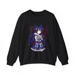 Laylah - Sad Gothic Dark Angel Anime Girl Unisex Sweatshirt