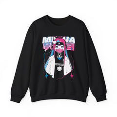 Meena - Creepy cute skeletal kawaii anime girl unisex Sweatshirt