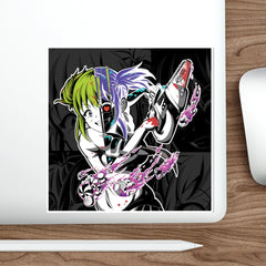 Kandi Cute Yandere Anime Girl Die-Cut Sticker