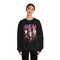 Budo Transformation sad anime girl Unisex Sweatshirt