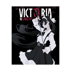 Victoria Blanche side - Deadly maid anime girl 9x11inch Premium Matte Poster