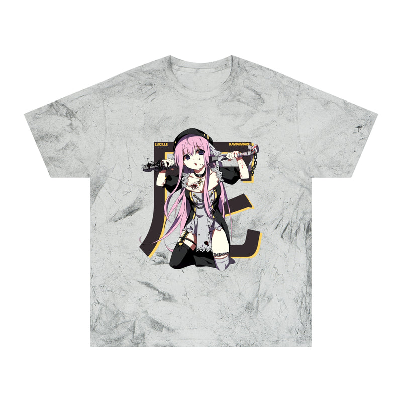 Lucille Sexy Bad Anime Nun Unisex Color Blast T-Shirt