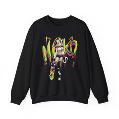 Tori - Original - Neko skater anime girl Unisex Sweatshirt