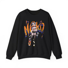 Tori - Orange tornado - Neko skater anime girl Unisex Sweatshirt