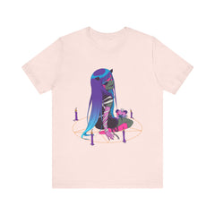 Chiroko Kawaii Creepy Demon Anime Girl Unisex T-shirt