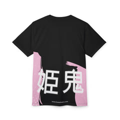 Oni-Hime B&W 1.2 Unisex AOP Cut & Sew Tee