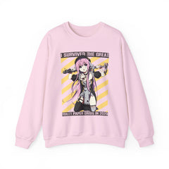 Lucille Toilet Paper Crisis Survivor Sexy Bad Anime Nun Unisex Sweatshirt