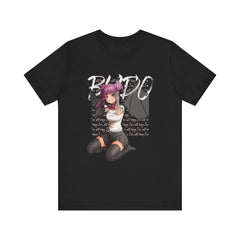 Budo 40% Transformation sad anime girl Unisex T-shirt