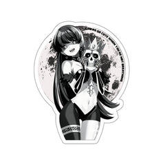 Ahmya V2 - B&W - Die-Cut Sticker