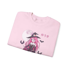 Yuuki cute anime witch unisex Sweatshirt