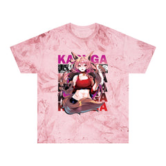 Kasuga - Cute Werewolf Anime Girl Unisex Color Blast T-Shirt