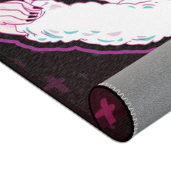 Maaya XP - Creepy kawaii anime girl Area Rug