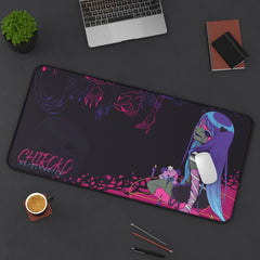 Chiroko - Creepy anime girl 16"x32" Mouse Pad Desk Mat