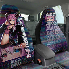 Aiko Anime Car Seat Cover (x2) - kawaiiwaru