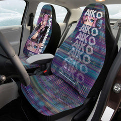 Aiko Anime Car Seat Cover (x2) - kawaiiwaru