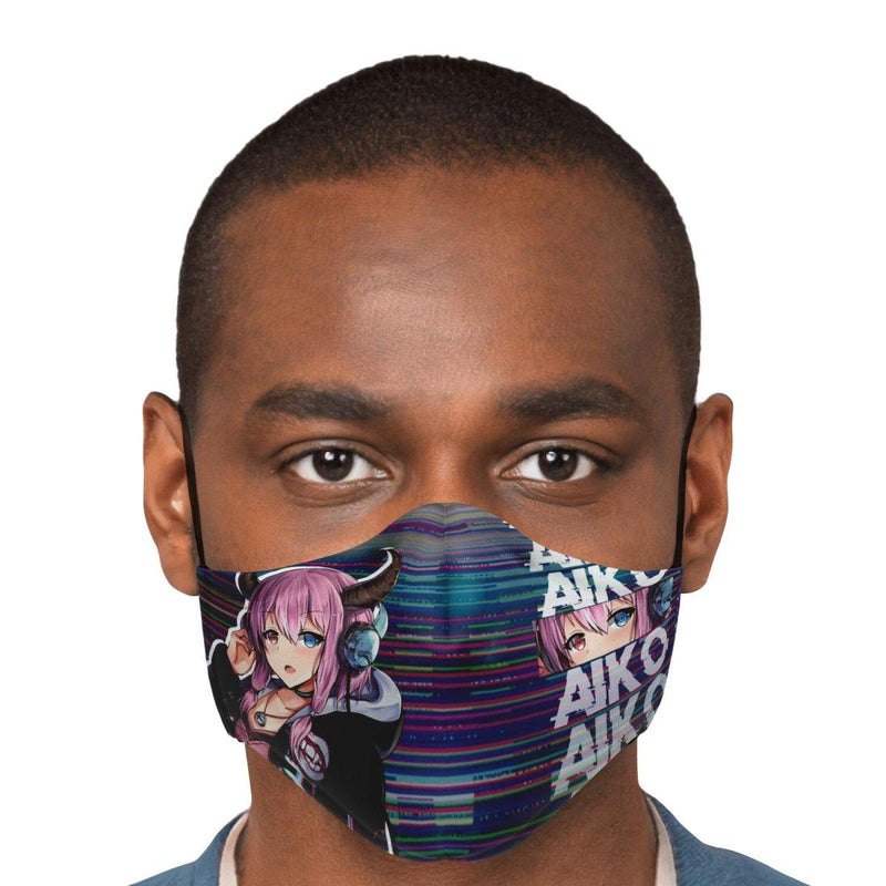 Aiko Anime Face Mask - kawaiiwaru