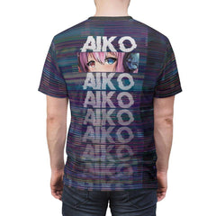 Aiko Unisex AOP Cut & Sew Tee - kawaiiwaru