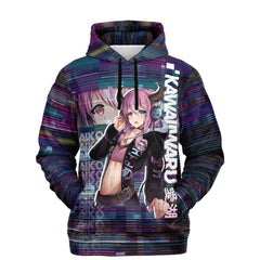 Aiko Unisex AOP Hoodie - kawaiiwaru