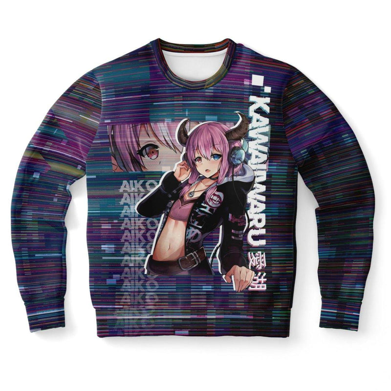 Aiko Unisex AOP Sweatshirt - kawaiiwaru