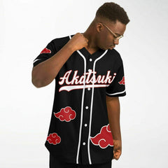 Akatsuki - Custom Personalized Name Unisex Baseball Jersey T-shirt - AOP copy - kawaiiwaru