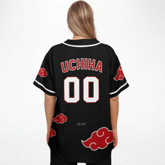 Akatsuki - Uchiha Itachi Unisex Baseball Jersey T-shirt - AOP - kawaiiwaru