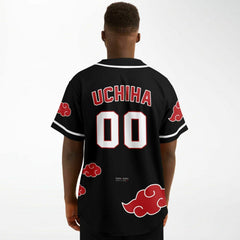 Akatsuki - Uchiha Itachi Unisex Baseball Jersey T-shirt - AOP - kawaiiwaru