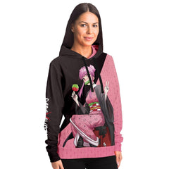 Budo cosplaying as Nezuko cute Anime Girl AOP Hoodie - kawaiiwaru