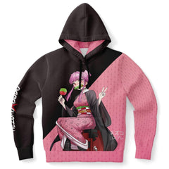 Budo cosplaying as Nezuko cute Anime Girl AOP Hoodie - kawaiiwaru