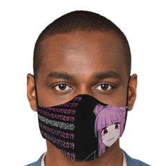 Budo Kawaii Sad Anime Girl Face Mask - kawaiiwaru