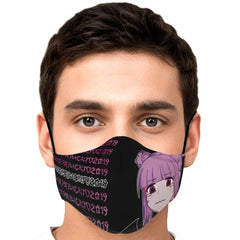 Budo Kawaii Sad Anime Girl Face Mask - kawaiiwaru