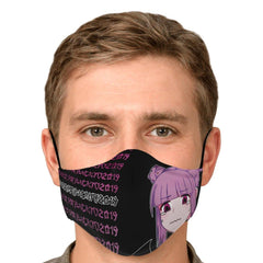 Budo Kawaii Sad Anime Girl Face Mask - kawaiiwaru