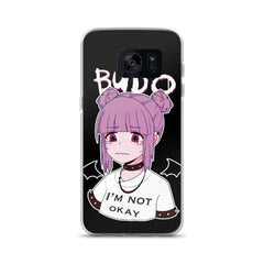 Budo Kawaii Sad Anime Girl Samsung Case - kawaiiwaru