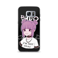 Budo Kawaii Sad Anime Girl Samsung Case - kawaiiwaru